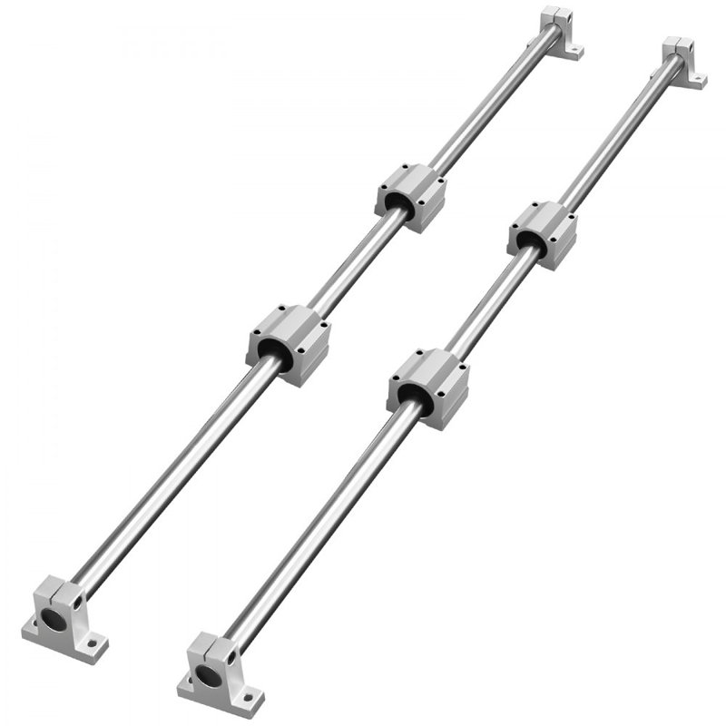 Ensemble de rail de guidage linéaire pour machines automatiques, H 1,7 po x L 39,4 po