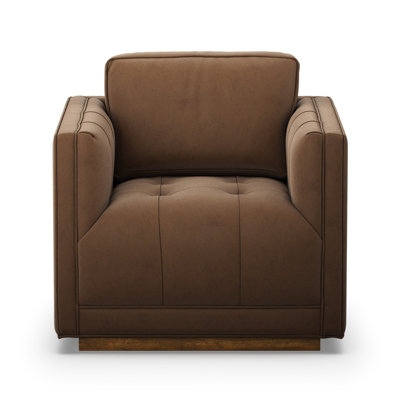 Kiera Swivel Chair-Amici Tobacco
