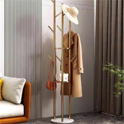 Freestanding 9 - Hook Coat Rack