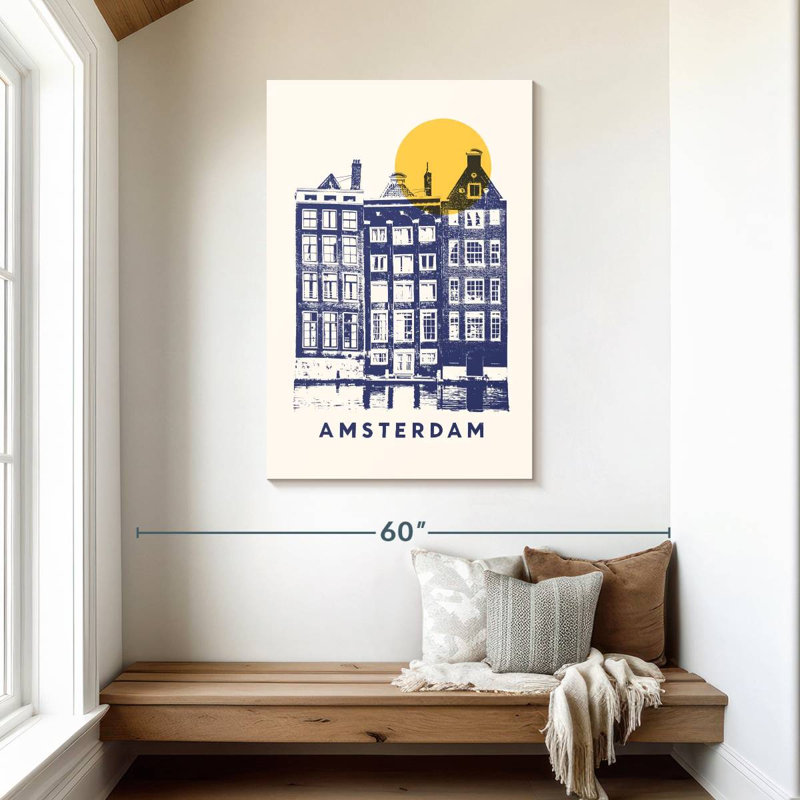 Aime Amsterdam City, H 45 po x l 30 po