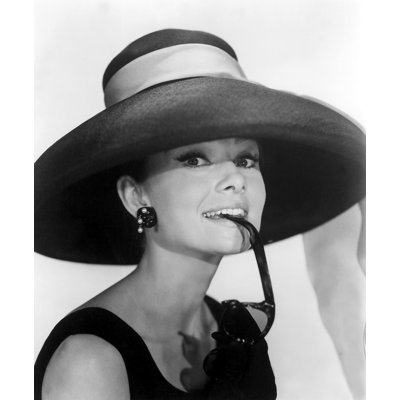 " Audrey Hepburn Summer Hat "