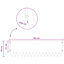 103 cm W Steel Lawn Edging Fencing-130023934-130023936