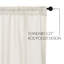 Paire de rideaux transparents avec passe-tringle Beacham-1850921254