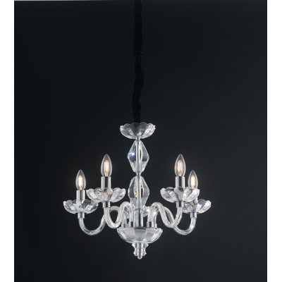 Solomon 5 - Light Candle Style Chandelier