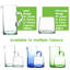 Nicola Spring Merzouga  Glass Tumblers with Jug -62277740
