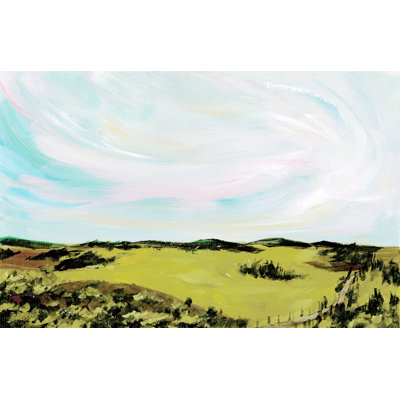 Pastel Landscape - Painting Print