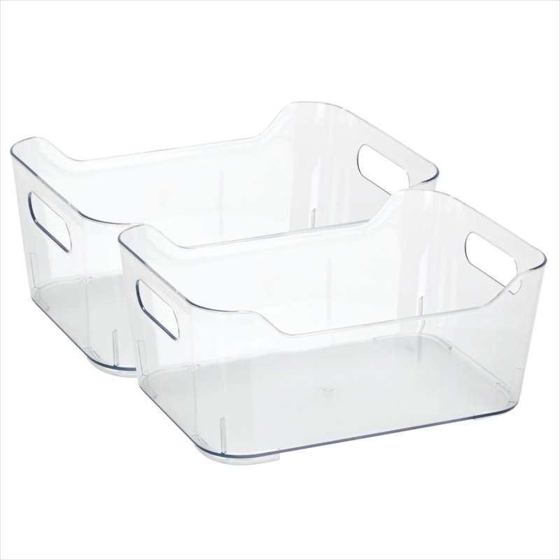 Ensemble de bacs en plastique