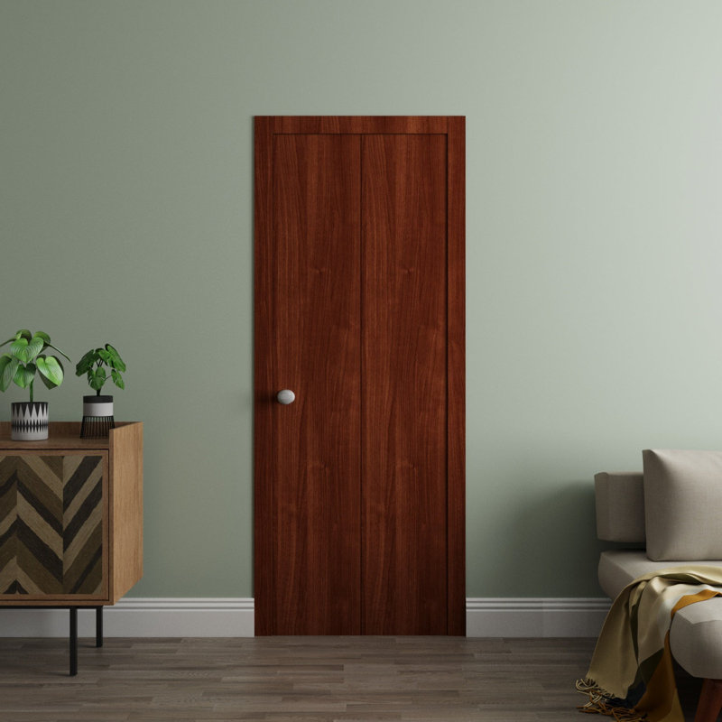 Portes coulissantes pliantes pour garde-robe - ESSENTIEL 8001 - Ensemble de quincaillerie robuste pour moulures à moulures - Portes de garde-robe en bois massif