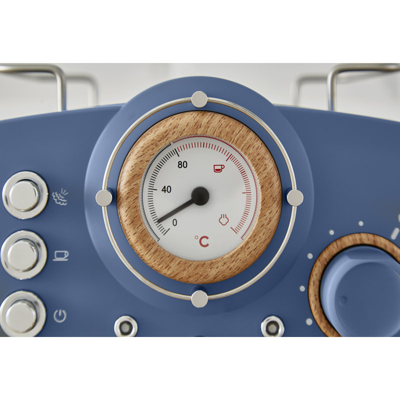 Nordic Coffee & Espresso Combo Machine, Blue