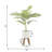 32'' Faux Palm Tree in Ceramic Planter