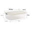 Wham Clip Rectangular Plastic Storage Boxes with Secure Clip Lock Lids Clear/Green Milieu/Stone-431639577-456411552