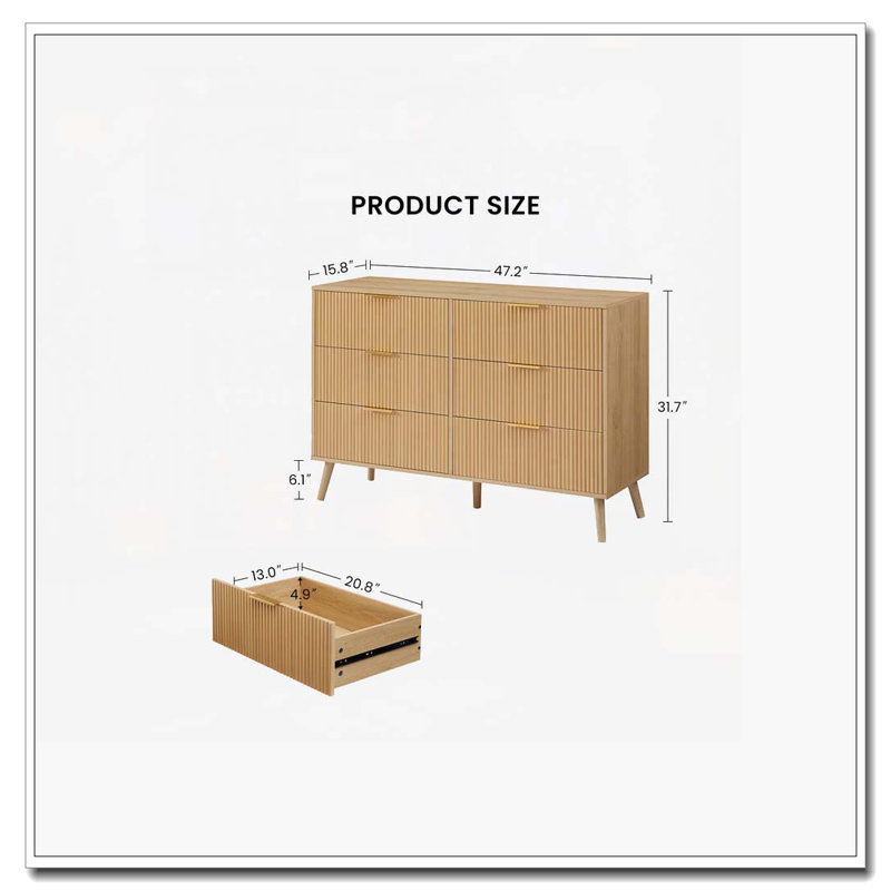 Commode 6 tiroirs Acceent
