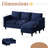 73.6" Upholstered Sofa-703474653