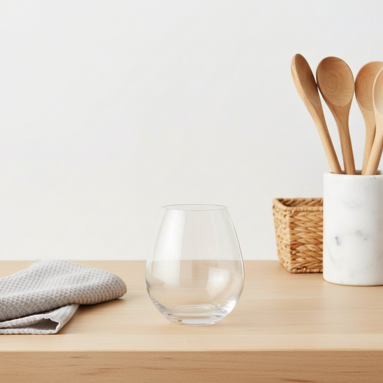 Rennert Crystal Stemless Wine Glass