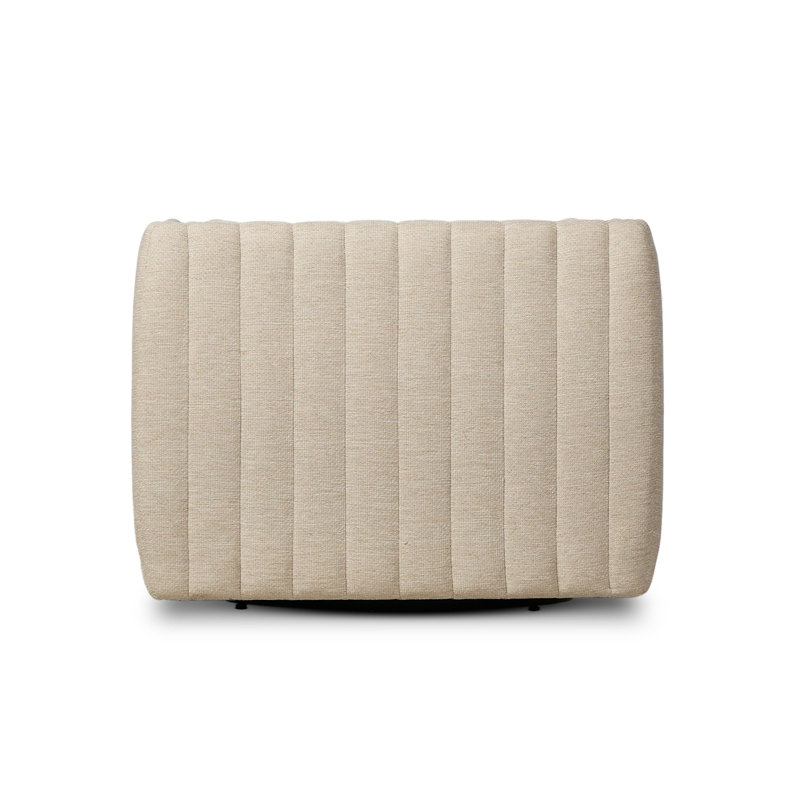 Augustine Outdoor Swivel Lounge Chair, Casa Cream