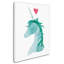 « licorne magic ii coeur », art sur toile-31386292