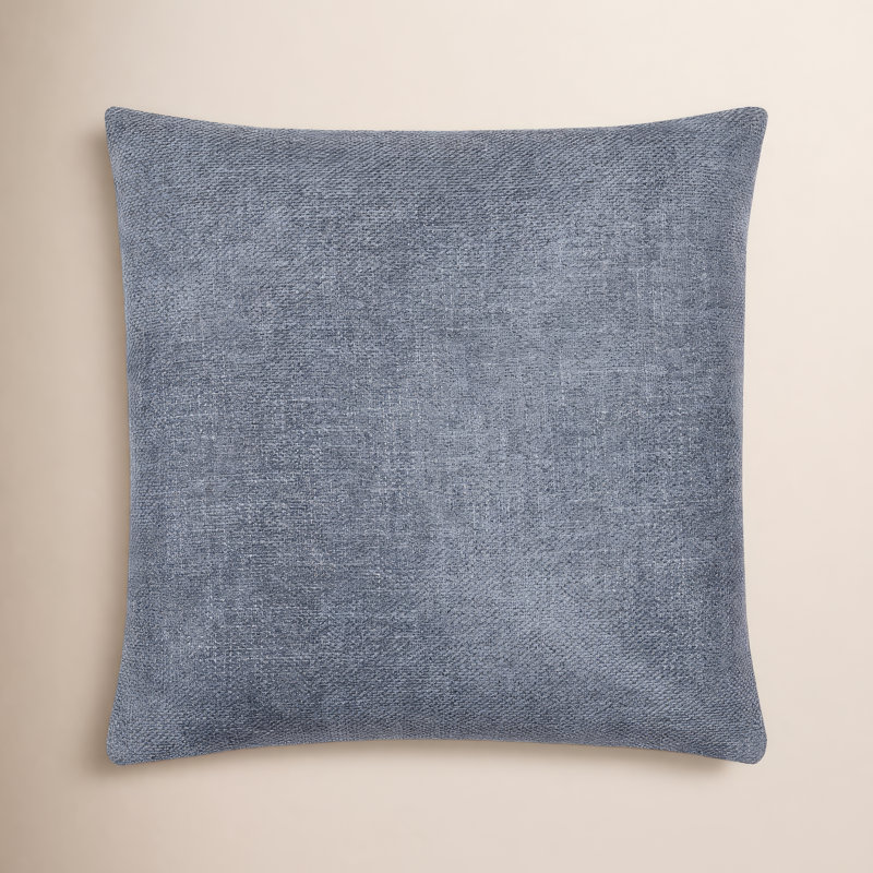 Kamaili Reversible Pillow Cover, Pillow Cover Only - No Insert, 20"H x 20"W, Dark Gray