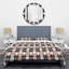 Ensemble de housse de couette rétro-century circulaire ii mid-century-40702825