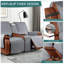 Housses pour causeuse inclinable avec console Kyrstie-506253767