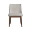 Modern Contemporary Walnut Finish 5Pc Dining Set Rectangle Table And 4X Wingback Side Chairs Retro Style Dining Furniture