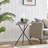 Franda Gray Faux Concrete End Table