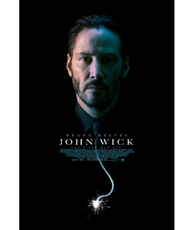 John Wick, H 40 po x l 27 po