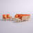 Paulet 9 Piece Sectional Seating Group With Sunbrella Cushion Covers-872262559