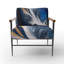 Chaise avec accoudoirs rembourrée Ice Paint Splash III-1827814057