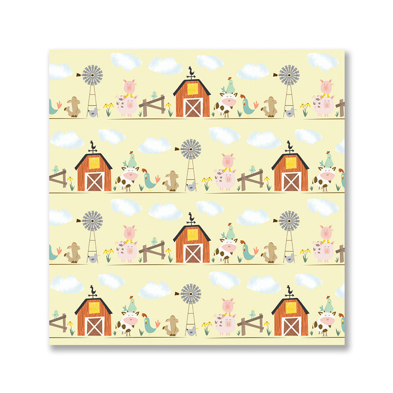Farm Yard 1 - Piece Quilt Set, Queen