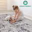 Tapis de couloir abstrait 2 x 8-394509527