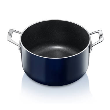 Tramontina 5-Quart All-In-One Ceramic Non-Stick Pan, Cold Forged Aluminium  Blue
