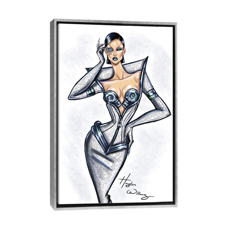 Miss Mother, reproduction d'art sur toile encadrée, 48" x 32", Framed Canvas, Silver