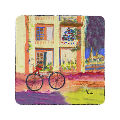 Polyester Square 4 Piece Coaster Set
