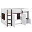 Lit mezzanine double moderne en bois avec espace de jeu intégré et grand espace de rangement-1854171756