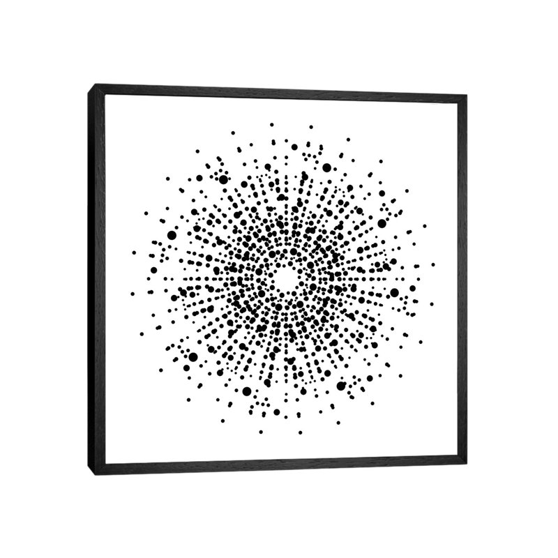 Dot Gallery Wall III, 66.04 cm H x 66.04 cm W, Black