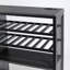 Buffet de bar avec porte-bouteilles et porte-verres à pied-107146015