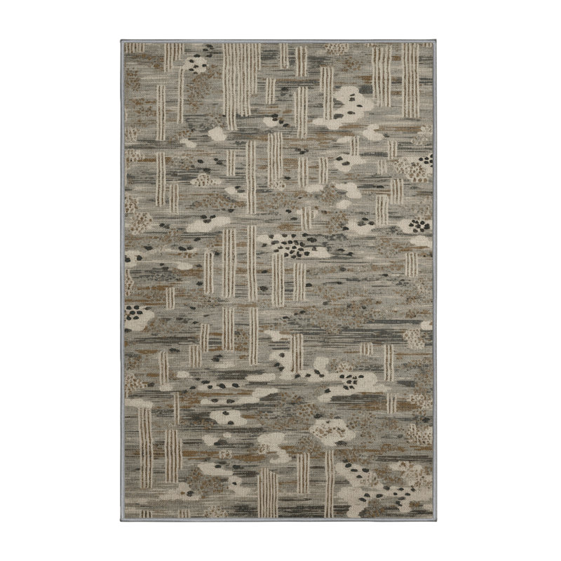  Washable Rain Patterns Hawaiian Area Rug, Tapis de couloir 2 pi x 4 pi