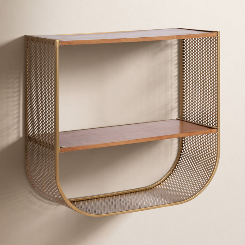 2 Piece U-Shaped Tiered Shelf
