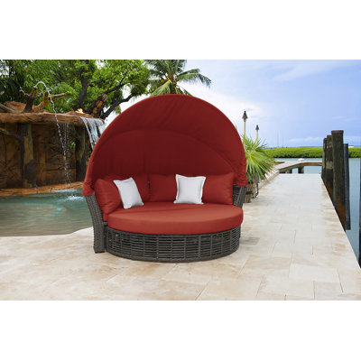 Westerman 73'' Wicker Outdoor Patio Daybed