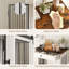 100cm W x 60cm D x 83cm H Extra Large Dog Crate Furniture with Drawer Storage, Sliding Doors, Rotating Bowls-914964206
