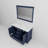 Dukes 48 in. W x 22 in. D Double Bath Vanity and 46 in. Mirror-74093207-112871488