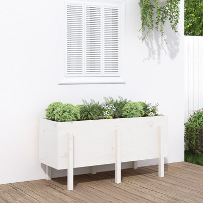 Meenakshi Wood Raised Garden Bed