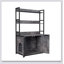 Grand enclos pour litière avec tablette de rangement, toilettes dissimulées, maison en bois avec griffoir, meuble robuste
