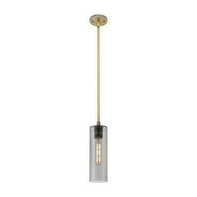 Luminaire suspendu 1 tige Crown Point