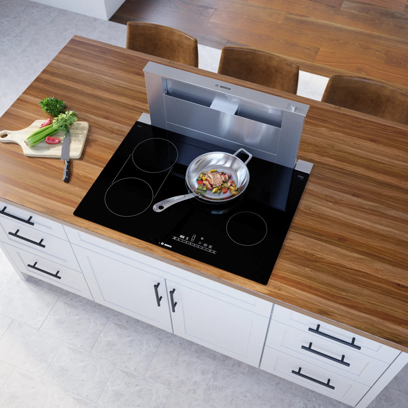 800 Series 30" Electric Cooktop with 2 Elements, Black