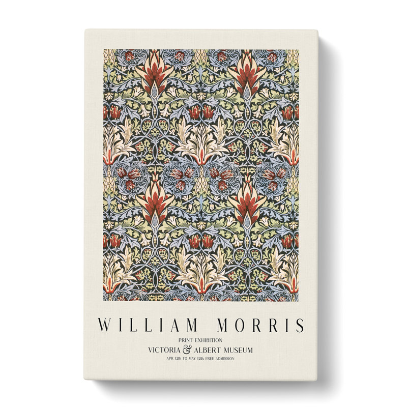Snakeshead Vol.2 by William Morris - Wrapped Canvas, 76cm H x 50cm W x 3cm D