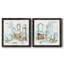 «Blue Opulence I», ensemble de 2 peintures sur toile encadrées-1373516596-1373516597