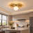  GlowCraft 1 - Light Modern Star-Shaped Flush Mount Ceiling Light-253902468