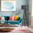 Wooden Body Drum Tripod Floor Lamp-1246400010