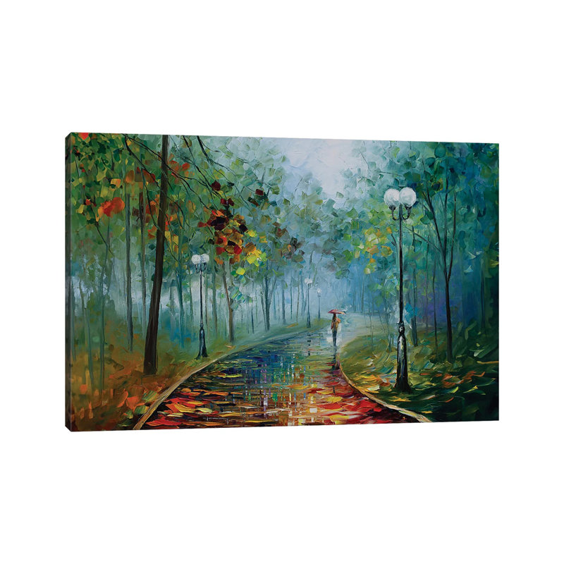 Le brouillard de la passion - reproduction d'art murale - toile encadrée, H 12 po x l 18 po, Toile tendue, Ne s’applique pas